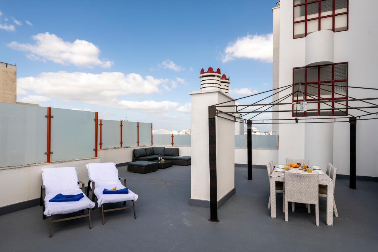 Appartement Luxueux 4 Pieces, Terrasse 120M2 Vue Mer Praia Da Rocha Portimão Eksteriør billede